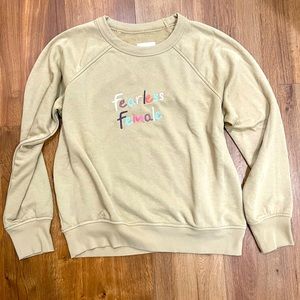 Lou & Grey Fearless Female Crewneck